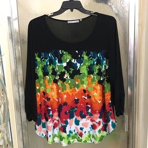 Colorful Tunic Blouse